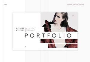 fashion stylish portfolio