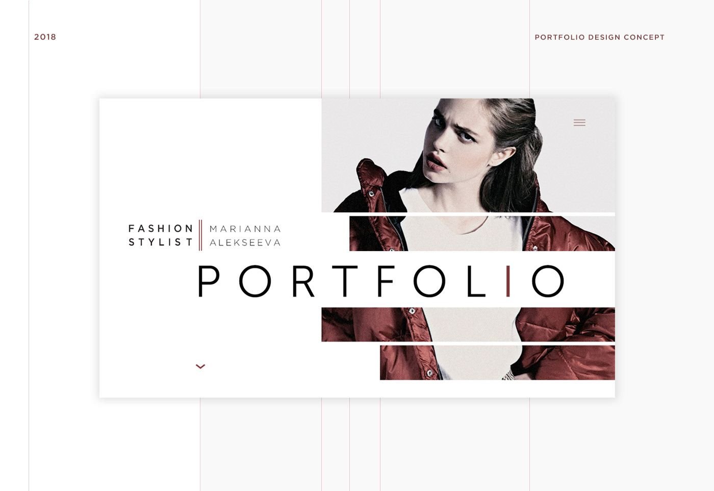 fashion stylish portfolio