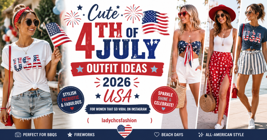 Cute 4th of July Outfit Ideas 2026 USA for Women That Go Viral on Instagram